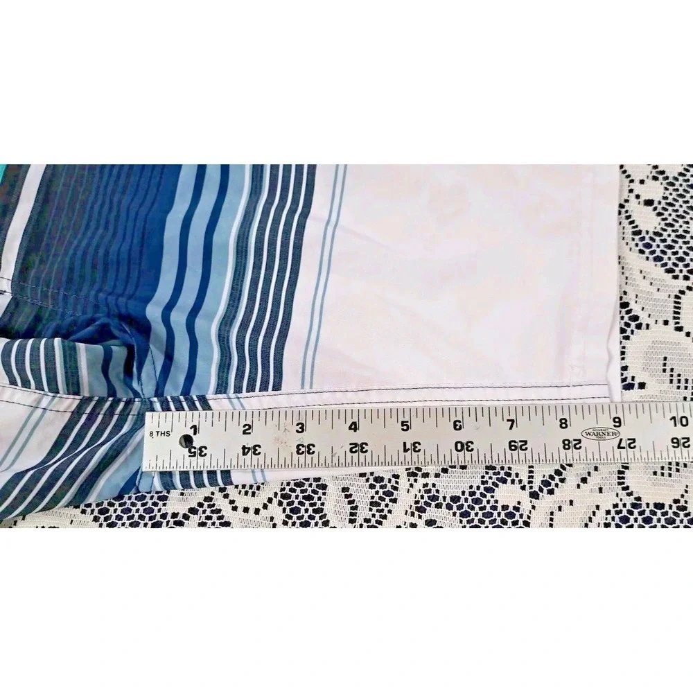 Zeroxposure‎ Swim Shorts Men's XL Lining Pockets Hook & Loop Fly Elastic Waist